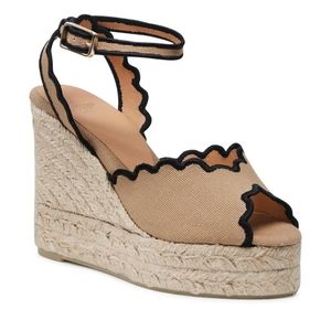Castaner brini 80 scalloped espadrilles